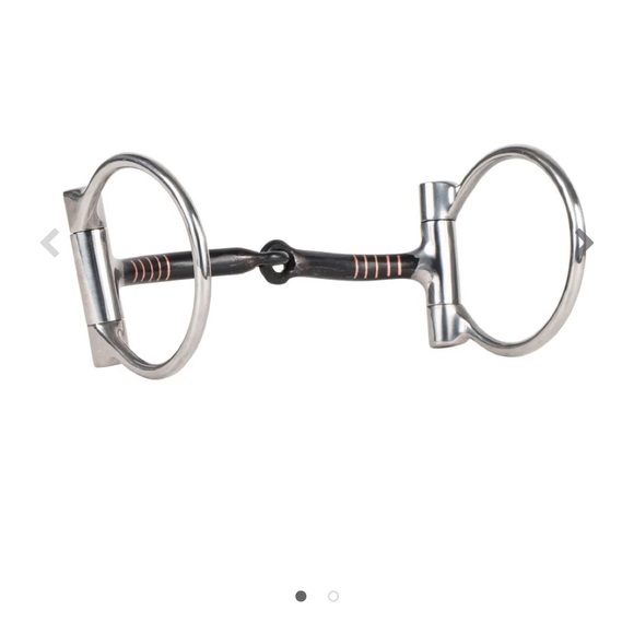Western D Ring Snaffle - Picture 3 of 4